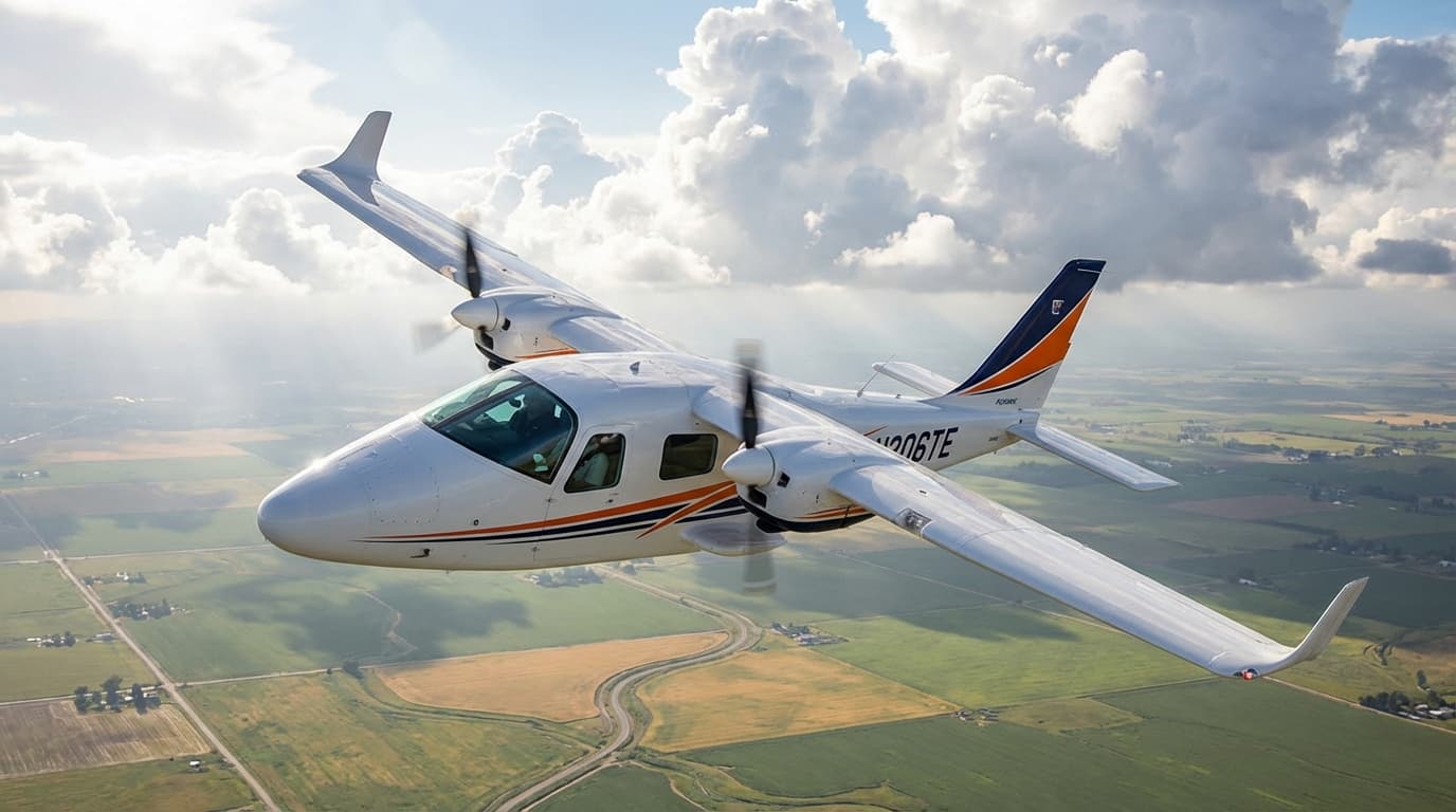 Tecnam P2006T multi-engine trainer